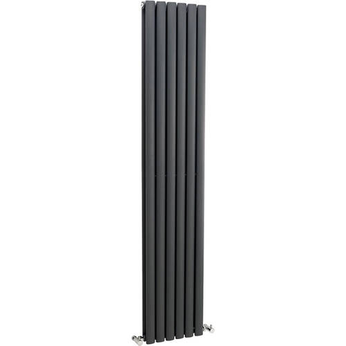 Hudson Reed Anthracite Radiators Revive Radiator 354X1800 (Anthracite). 4609 Btu.