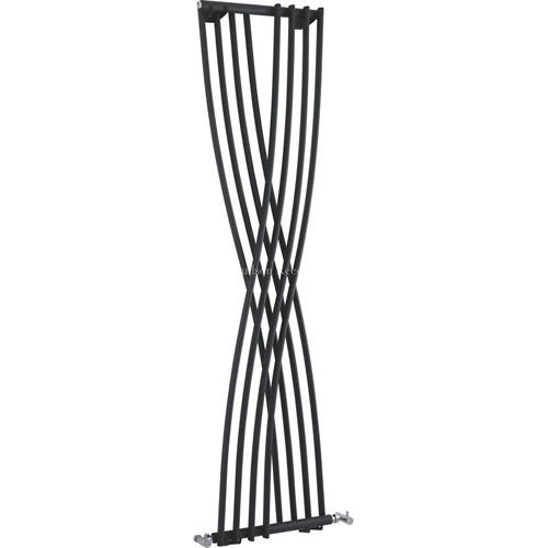 Hudson Reed Anthracite Radiators Xcite Designer Radiator (Anthracite). 450X1775mm.