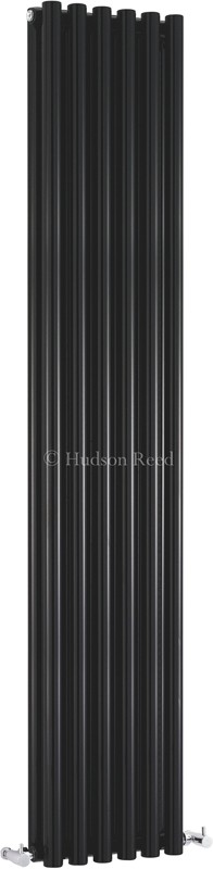 Larger image of Hudson Reed Radiators Savy Double Radiator (Black). 354x1800mm.