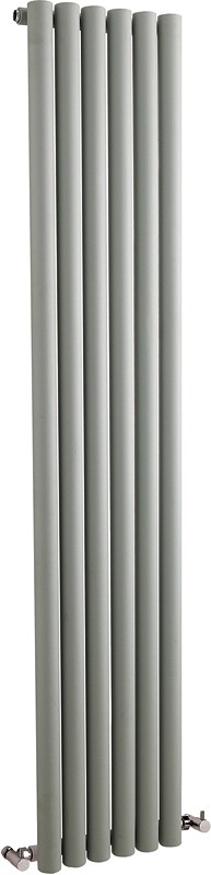 Larger image of Hudson Reed Radiators Savy Radiator (Silver). 354x1800mm. 3333 BTU.