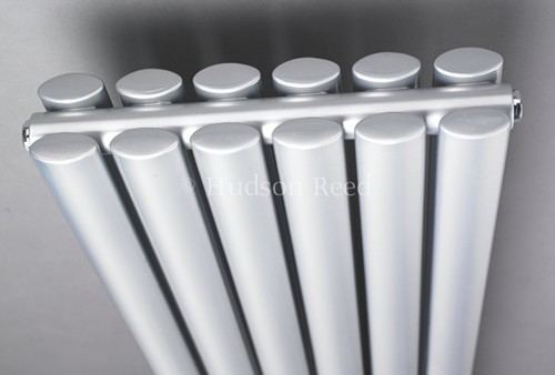 Example image of Hudson Reed Radiators Revive Radiator (Silver). 354x1500mm. 3926 BTU.