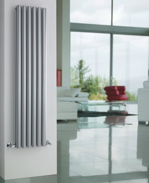 Example image of Hudson Reed Radiators Revive Radiator (Silver). 354x1500mm. 3926 BTU.