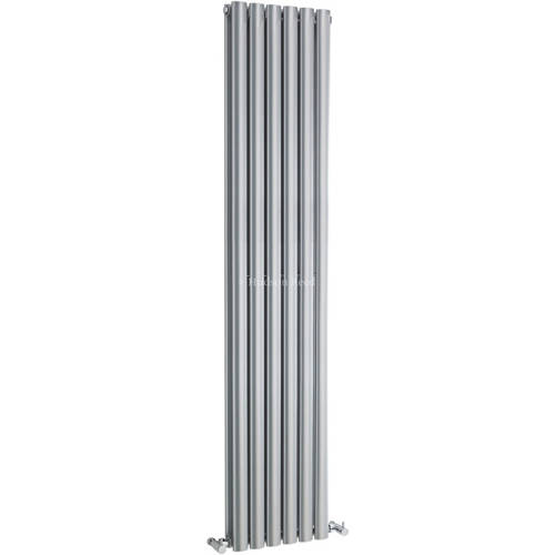 Larger image of Hudson Reed Radiators Revive Radiator (Silver). 354x1800mm. 4677 BTU.