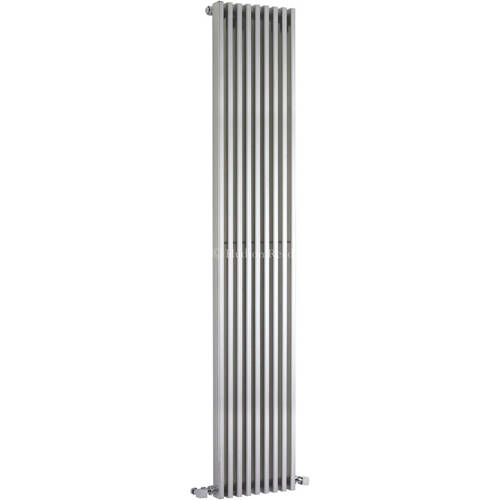 Larger image of Hudson Reed Radiators Parallel Designer Radiator (Silver). 342x1800mm.