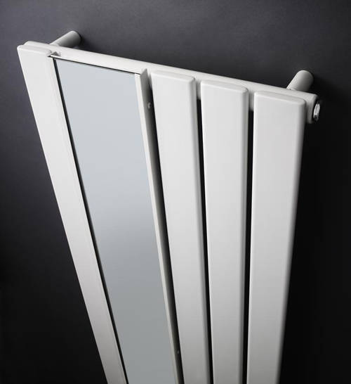 Example image of Crown Radiators Seville Flat Panel Vertical Radiator (White). 1800x425mm.