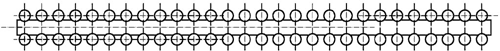 Technical image of Hudson Reed Radiators Refresh Radiator (White). 1064x300mm. 3109 BTU.