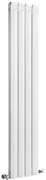 Larger image of Hudson Reed Rapture Vented Vertical Radiator. 1800x355 (White).