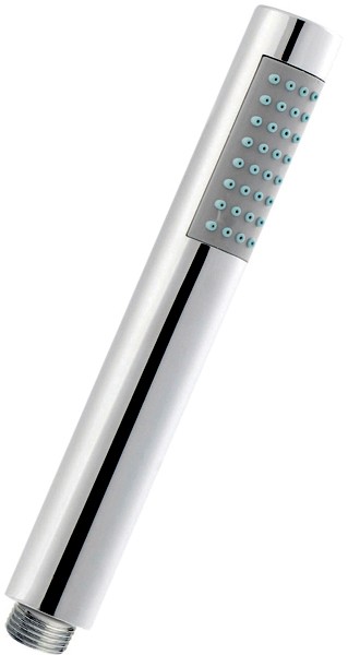 Nuie Component Easyclean Pencil Shower Handset (Chrome).