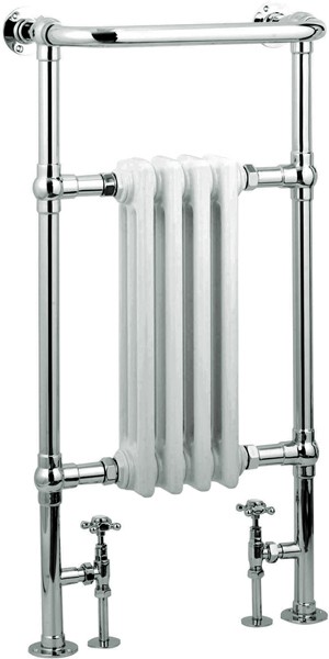 Larger image of HR Traditional Earl Radiator (Chrome). 495x945mm. 1874 BTU.