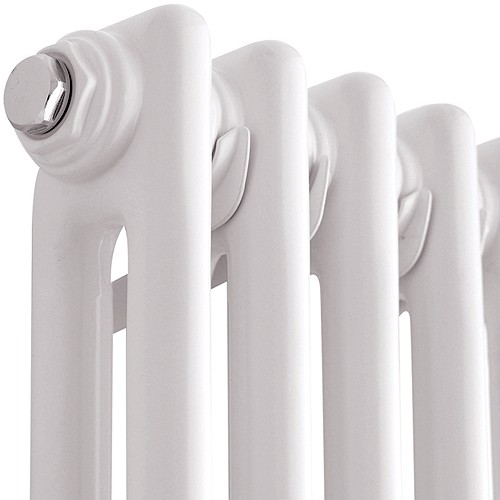 Example image of Hudson Reed Colosseum 2 Column Vertical Radiator (White). 291x1800mm.