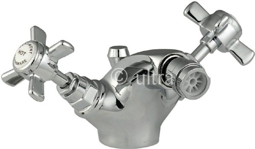 Nuie Beaumont Mono Bidet Mixer + Free Pop-Up Waste (Chrome)