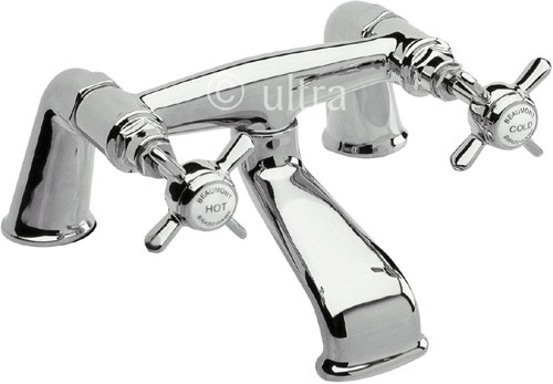 Nuie Beaumont Bath Filler (Chrome) Large