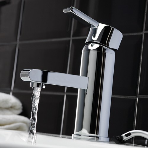 Example image of Hudson Reed Icon Basin Tap (Chrome).
