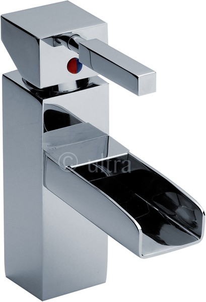 Larger image of Ultra Lagoon Waterfall Basin Tap (Chrome).