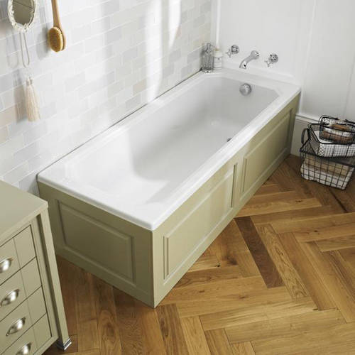 Example image of Nuie Luxury Baths Traditional Single Ended Bath 1700x700mm.