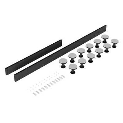 Nuie Grey Trays Easy Plumb Leg & Plinth Set 1300-1800Mm (Slate ).