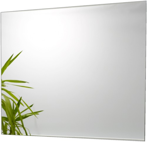 Larger image of Hudson Reed Sublime Bathroom Mirror.  Size 915x700mm.