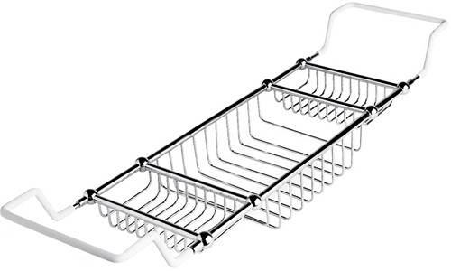 Larger image of Nuie Traditional Adjustable Bath Rack.