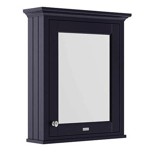 Old London Twilight Blue Woodgrain Mirrored Cabinet | | Glass/Mdf | 600Mm - Image 3