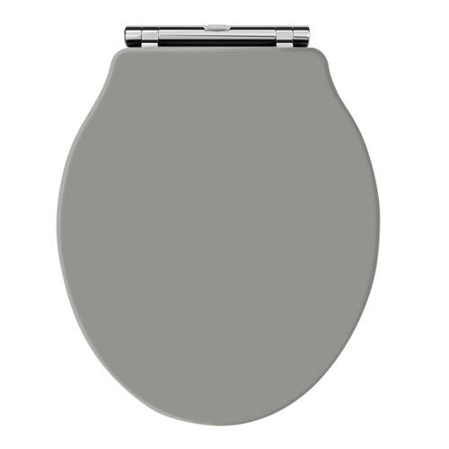 Old London Grey Furniture Ryther Toilet Seat With Soft Close (Storm ).