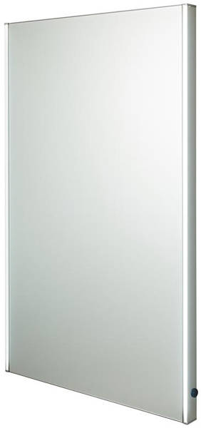 Example image of Hudson Reed Mirrors Malvern Mirror With Motion LED Lights (500x800mm).