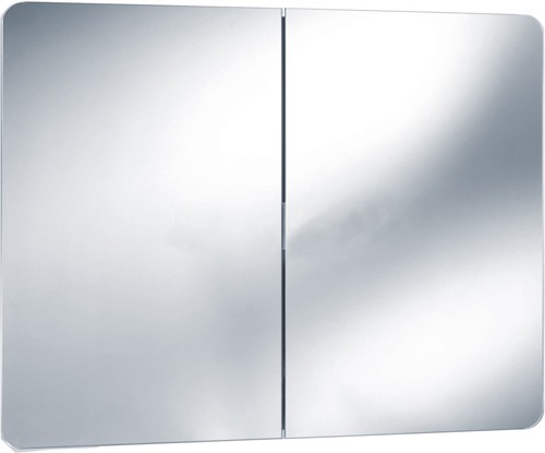 Larger image of Ultra Cabinets Mimic Mirror Bathroom Cabinet. 800x600x120mm.