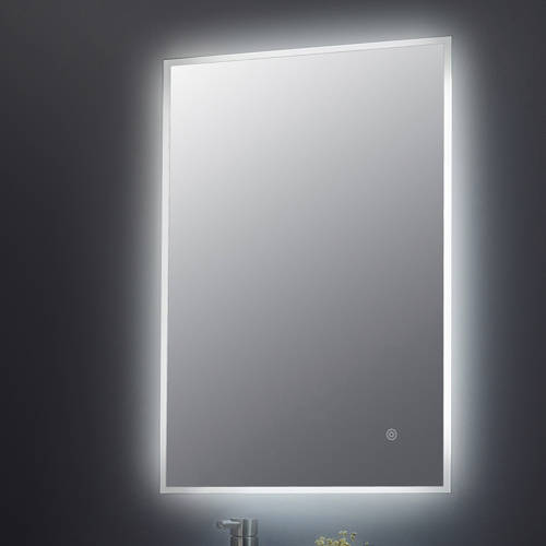 Nuie Light Leva Ambient Touch Sensor Mirror | Glass/Aluminium | 700Mm X 500Mm - Image 6
