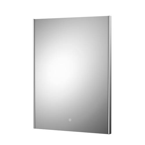 B&Q -  Cepheus Led Touch Sensor Ambient Illuminated Bathroom Mirror With DemisterSilver800 X 600 mm - Image 7