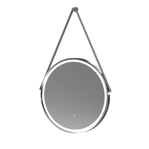 B&Q - Salana Round Led Touch Sensor Framed Mirror With DemisterChrome600 X 600 mm - Image 6