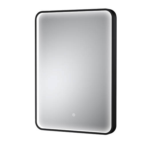 Nuie Black Framed Led Touch Sensor Mirror 700 X 500Mm - Image 5
