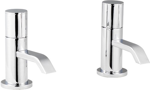 Larger image of Ultra Ecco Basin Taps (pair).