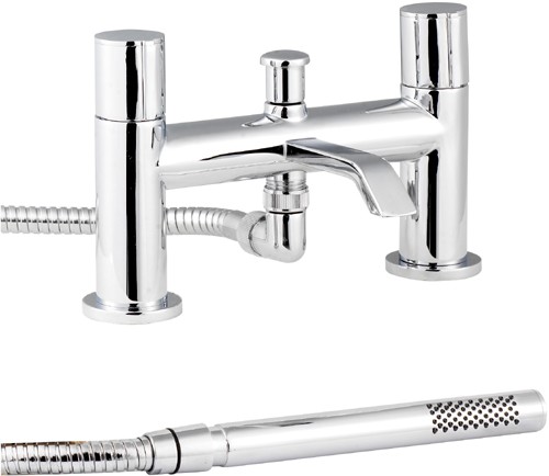 Larger image of Ultra Ecco Bath Shower Mixer Tap With Shower Kit.