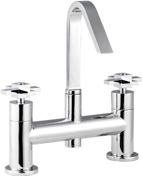 Larger image of Ultra Mantra Bath Filler Tap With Swivel Spout.