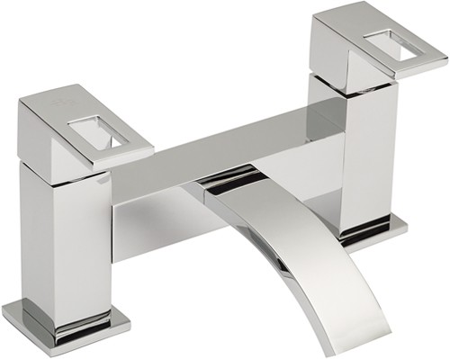 Larger image of Hudson Reed Motif Bath Filler Tap (Chrome).