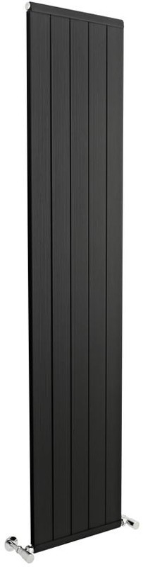 Larger image of Premier Radiators Palisade Vertical Radiator (Black). 6315 BTUs.