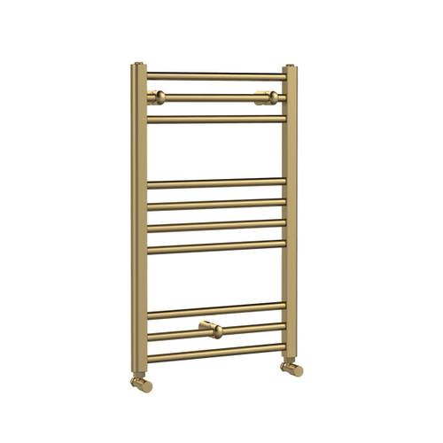 Nuie Radiators Lorica Towel Radiator (800X500mm, Br Brass).