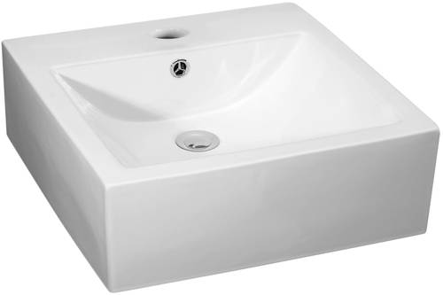 Nuie Basins Square Free Standing Basin (470X450mm).