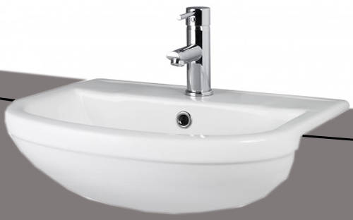 Nuie Premier Harmony 500Mm Semi Recessed Basin.