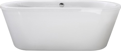 Example image of Nuie Luxury Baths Pool Double Ended Freestanding Bath 1740x800mm.