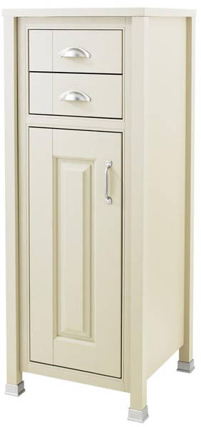 Larger image of Old London Furniture Bathroom Storage Unit 450mm (Ivory).