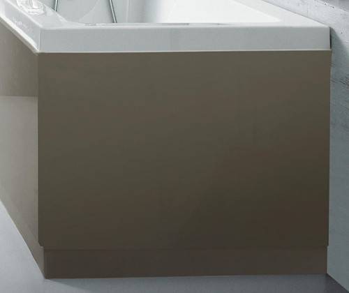 Example image of Hudson Reed Memoir Side & End Bath Panel Pack (Cashmere, 1700x750mm).