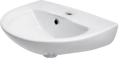 Example image of Premier Pandora Bathroom Suite With Toilet, 450mm Basin (1TH).