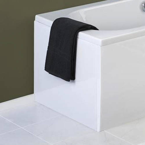 Example image of Crown Bath Panels Side & End Bath Panel Pack (White, 1600x800mm).