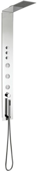 Larger image of Hudson Reed Showers Guise Fully Recessed Thermostatic Shower Panel.