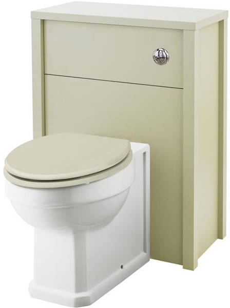 Example image of Old London Furniture 600mm Vanity & 600mm WC Unit Pack (Pistachio).