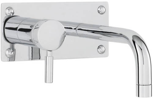 Larger image of Hudson Reed Tec Wall Mounted Basin Tap (Chrome).