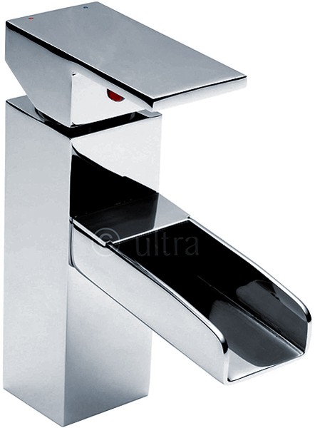 Larger image of Ultra Prospa Waterfall Basin Tap (Chrome).