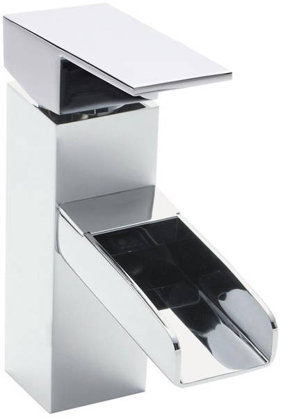 Larger image of Ultra Prospa Waterfall Mono Basin Mixer Tap (Chrome).