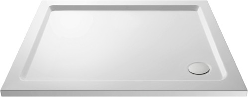 Larger image of Hudson Reed Pearlstone Trays Low Profile Shower Tray. 1000x700x40mm.