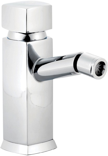 Larger image of Hudson Reed Jule Mono bidet mixer + free sprung basin waste